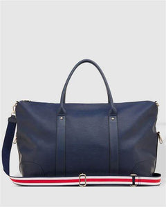 Alexis Stripe Weekender Travel Bag