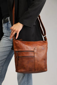 Leather Shoulder Bag Bianca