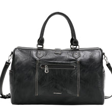 Load image into Gallery viewer, Montana West Buckle Weekender Bag