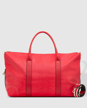 Load image into Gallery viewer, Alexis Stripe Weekender Travel Bag