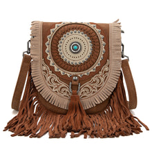 Load image into Gallery viewer, Montana West Concho Fringe  Saddle