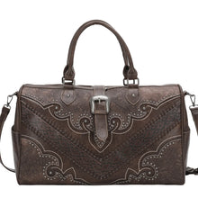 Load image into Gallery viewer, Montana West Buckle Weekender Bag