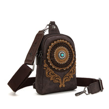 Load image into Gallery viewer, Montana West Concho Embroidered Sling Bag